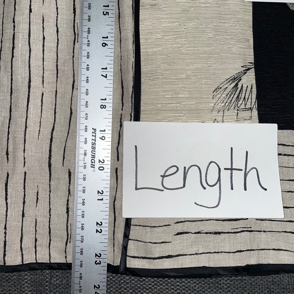 NEW Chicos Linen Silk Patchwork Jacket Safari Gir… - image 8